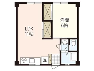 87g Woh 吉島東【2階】の間取り