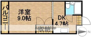 サントピアマンション【3階】の間取り