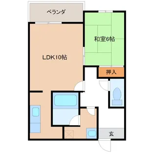 アークハイツ【3階】の間取り