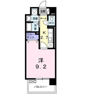 パークサイドヴィラ【2階】の間取り