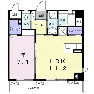 ボルダーズ【4階】の間取り