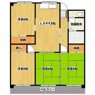 江崎第7ビル【2階】の間取り