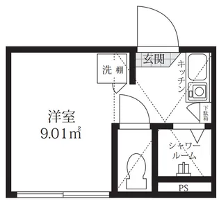 PREMIER笹塚【1階】の間取り