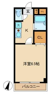 ハイツ山東【3階】の間取り