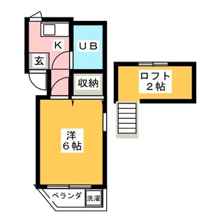 サンクレスト中落合【2階】の間取り