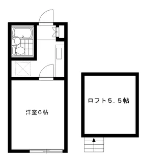 D・キャスル下井草【2階】の間取り