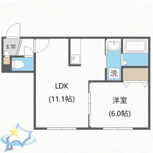 A BOND【2階】の間取り