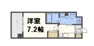 アーバンフラッツ上町【12階】の間取り