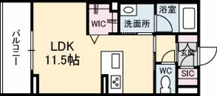 CASA PROSPERA【4階】の間取り