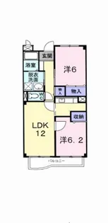 パレスシティ【2階】の間取り