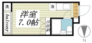 メゾン・ド・フェスタン【4階】の間取り