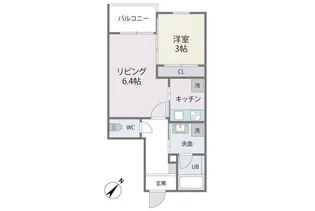 CAMELLIA GARDEN【4階】の間取り