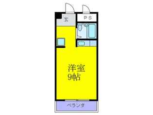 大美ビル【4階】の間取り