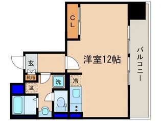 サンシティ草津駅前2号館【4階】の間取り