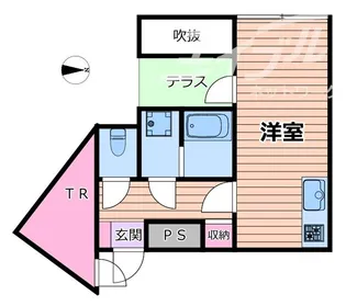 ハイム緑地公園【3階】の間取り
