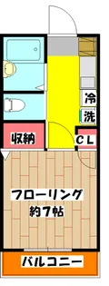 メゾンM【2階】の間取り