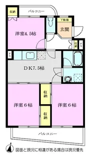 サンモール・ロジェ【2階】の間取り