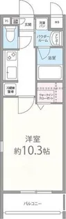 シャトー揚羽【3階】の間取り