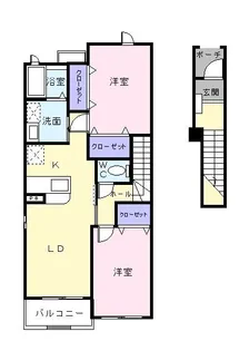 サンシャインTY【2階】の間取り