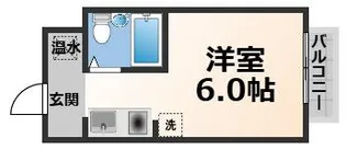 ステューディオ長瀬【3階】の間取り