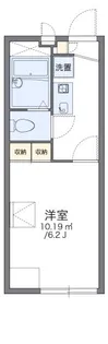 レオパレスソレイユII【2階】の間取り