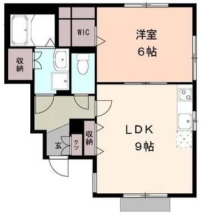 ルミエール【1階】の間取り