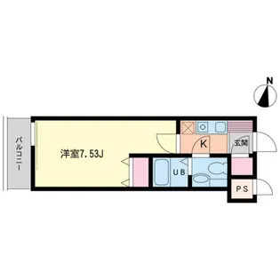 ベレール目黒【3階】の間取り