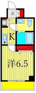 カスタリア三ノ輪【2階】の間取り