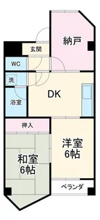 ウイング285【3階】の間取り