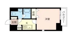 パティオ高田馬場【3階】の間取り