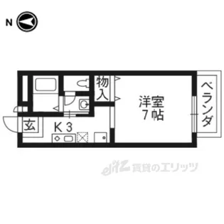 メゾンドみらい【2階】の間取り