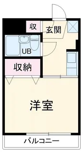 第三八弘ビル【3階】の間取り