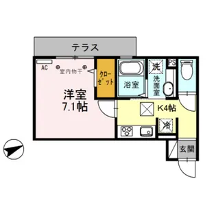 ソフィア【1階】の間取り