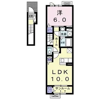 グラン アクシス I【2階】の間取り