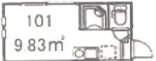 グレースピース【1階】の間取り