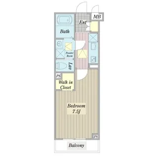 LEPRE ESTATE1903【2階】の間取り