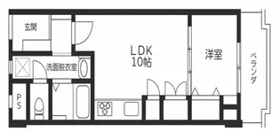 東海文京マンション【5階】の間取り