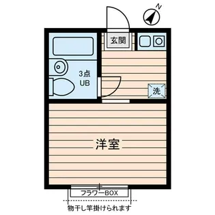 メゾン・ユマニテ【2階】の間取り