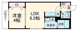 シティエスケイプ行徳【3階】の間取り