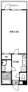 サンリット江北【2階】の間取り
