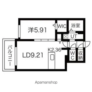 Premier Residence NorthII【3階】の間取り
