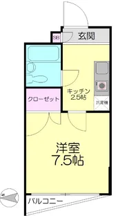 ラ・ピュイ【2階】の間取り