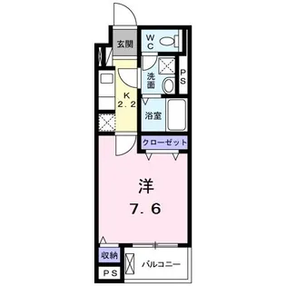 エクセルコート【1階】の間取り