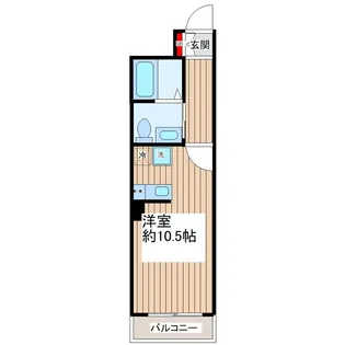 椎野マンション【2階】の間取り