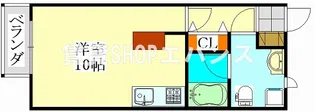 バルセローラII【1階】の間取り