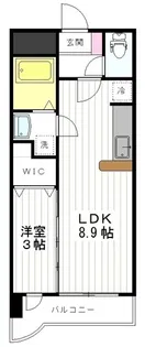 ピアチェーレ泉中央駅前【2階】の間取り