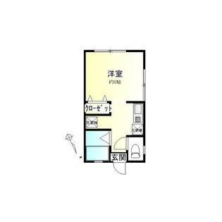 三球ハイツ【1階】の間取り