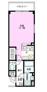 エスポワ【1階】の間取り