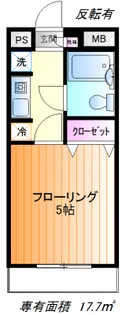 ピエール堀之内【2階】の間取り