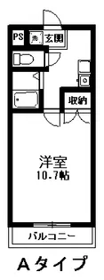 グリーンハイム高畑【2階】の間取り
